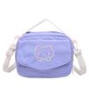 Corduroy Messenger Bag Female College Style Girl Sweet Small Square Baosen Series Retro Versatile Shoulder Messenger Bag