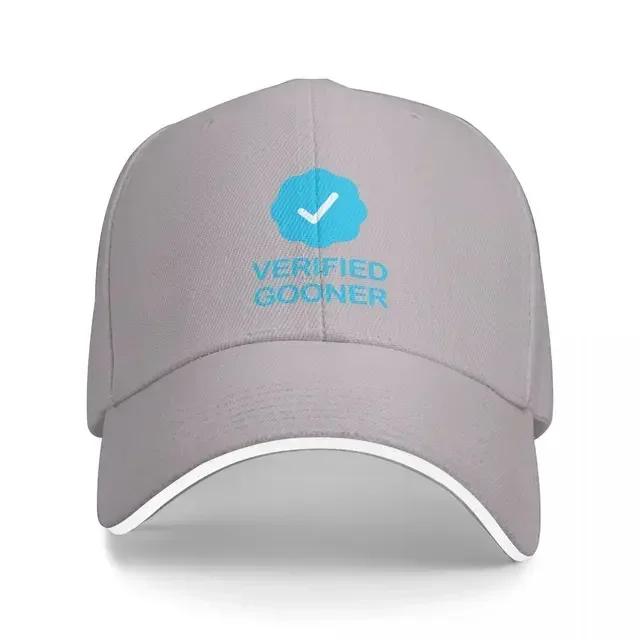 Gooning - Funny Verified Gooner Baseball Cap cute Military Tactical Cap sun hat Women's Beach Outlet 2025 Men's