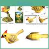 Simulation Animals Wild Sparrows Mountain Sparrows Birds Ornaments Model