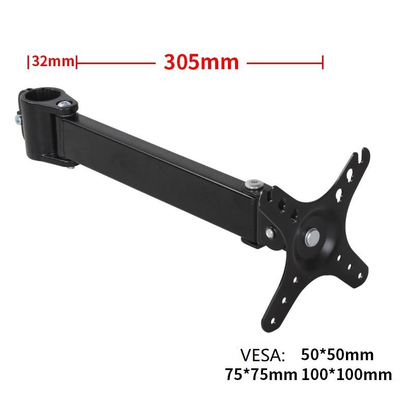 Monitor Universal Extension Arm Black White Desktop Stand Full Motion Steel Suporte Monitor Holder 14"-27" Mount Bracket