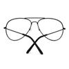Aviation Gold Frame Sunglasses Male Classic Eyeglasses Transparent Clear Lens Optical Woman Man Glasses Pilot Style
