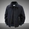 Men Cotton Jacket 2025 Retro Versatile Lamb Fleece Thickened Anti Cold Warm Collar Coat Outdoor Casual Winter Wear Cotton Jacket