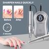 Rechargable 35000RPM Nail Manicure Machine Electric Nail Art Drill Electric Nail File Polishing Pen DIY Home Use Beauty Device