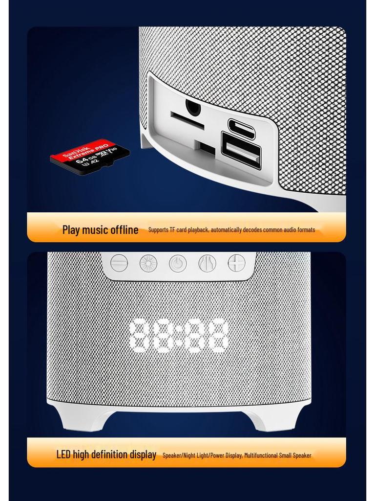 Octopus Jellyfish MX116 PRO Bluetooth Subwoofer with Colorful Light