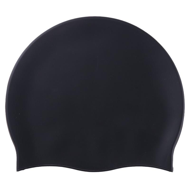 Universal Odorless Waterproof Silicone Swim Cap for Men, Women, and Children - High Elasticity, Ideal for Swimming and Diving, Custom Logo Available.