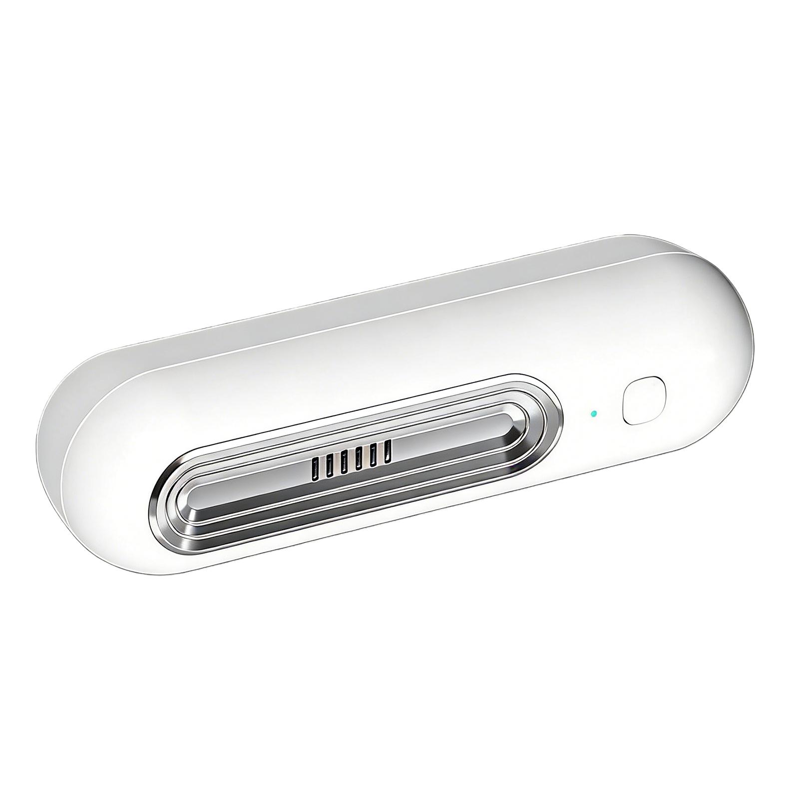 Mini USB Fridge Deodorizer Rechargeable Odor Eliminator Absorber with Timer Function for Fridges Kitchen Closets Room Pets Cars серый