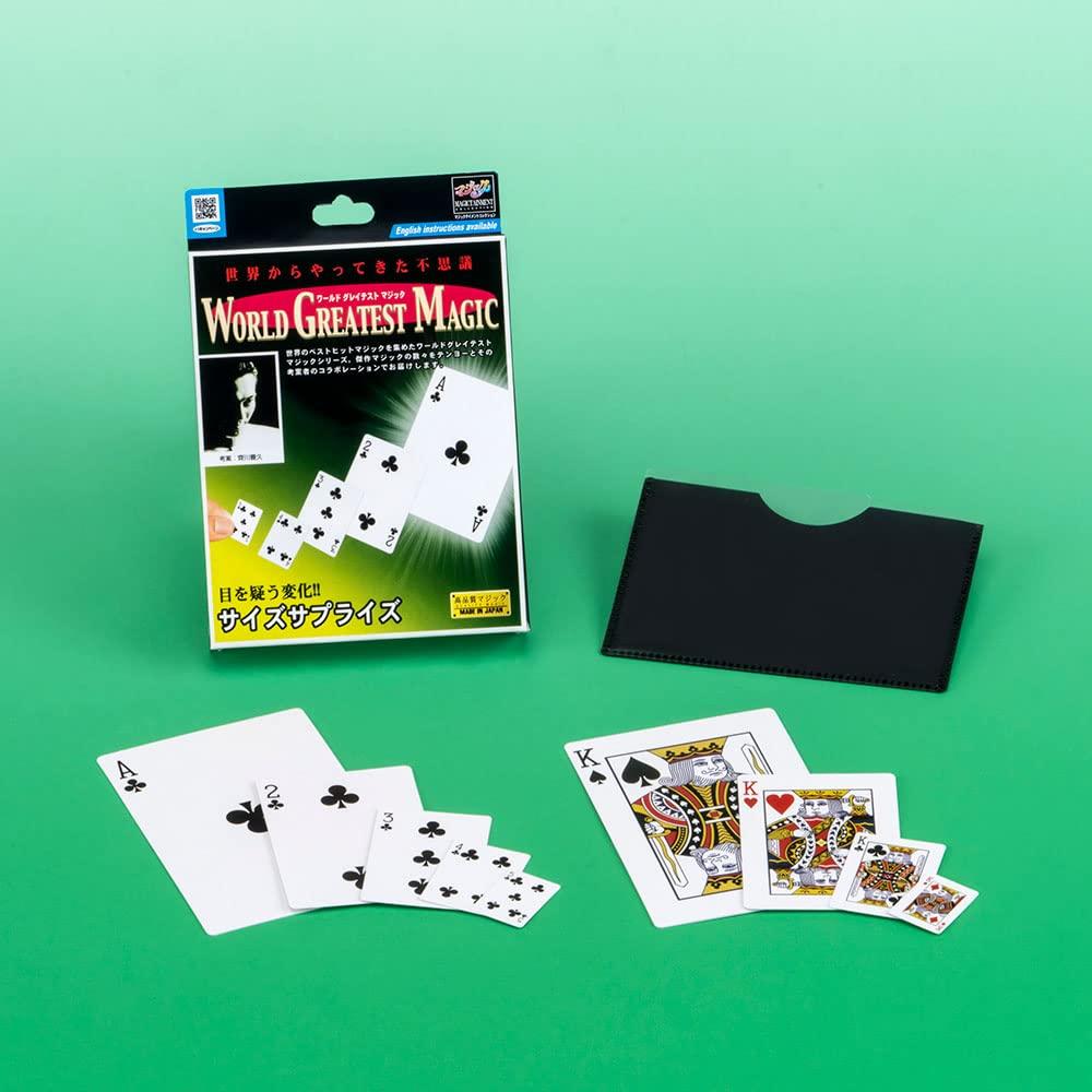 Tenyo Magic Size Transform Cards Impactful Masterpiece Card Mysteries from Around the Greatest For Easy Magic Tricks for Ages 6 and Tricks Surprise!
