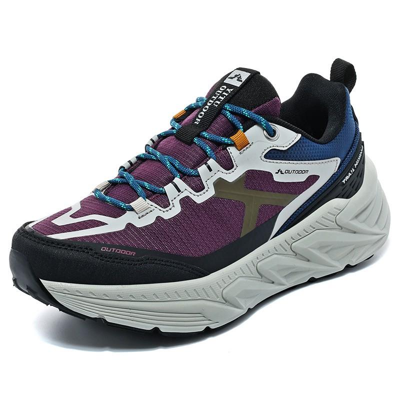 Unisex Trail Running Shoes Low-Cut Breathable Mesh Outdoor Hiking Sneakers Men Women
