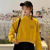 Women's Stand Collar Zipper Sweatshirt - 2022 Autumn/Winter Streetwear Pullover, Korean Style Loose Jacket