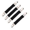 4x Multifunctionele Elastische Handschoen Wanten Clip Trui Sjaal Blouse Sluiting Grip