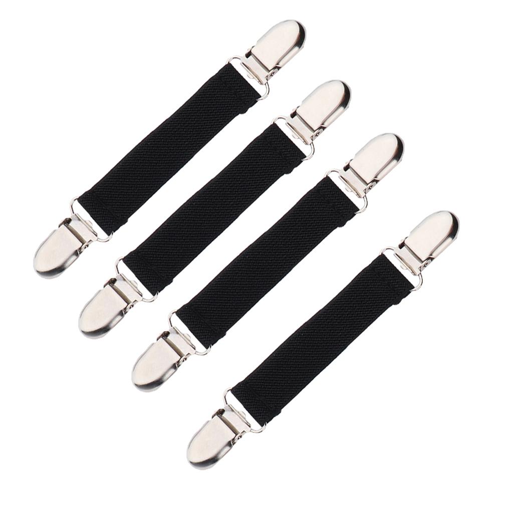 4x Multifunctionele Elastische Handschoen Wanten Clip Trui Sjaal Blouse Sluiting Grip