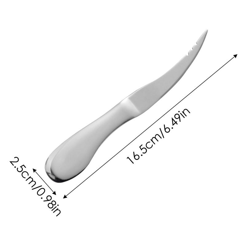 Crawfish Peeler Tool Stainless Steel Crawfish Deveiner Fish Cleaning Tool Fish Descaler Kitchen Gadget Nail Protection For Home