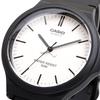 Casio Standard Analog Quartz Wristwatch Black and International No Presentation Box MW-240-7EV, Men's, White, Model, [Used]