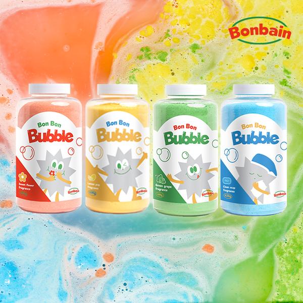 Bonvain Bonbon Bubble Powder Bubble Bath Bath Salt Red Flower Fragrance Sweet Flower, 430g, 1 Piece