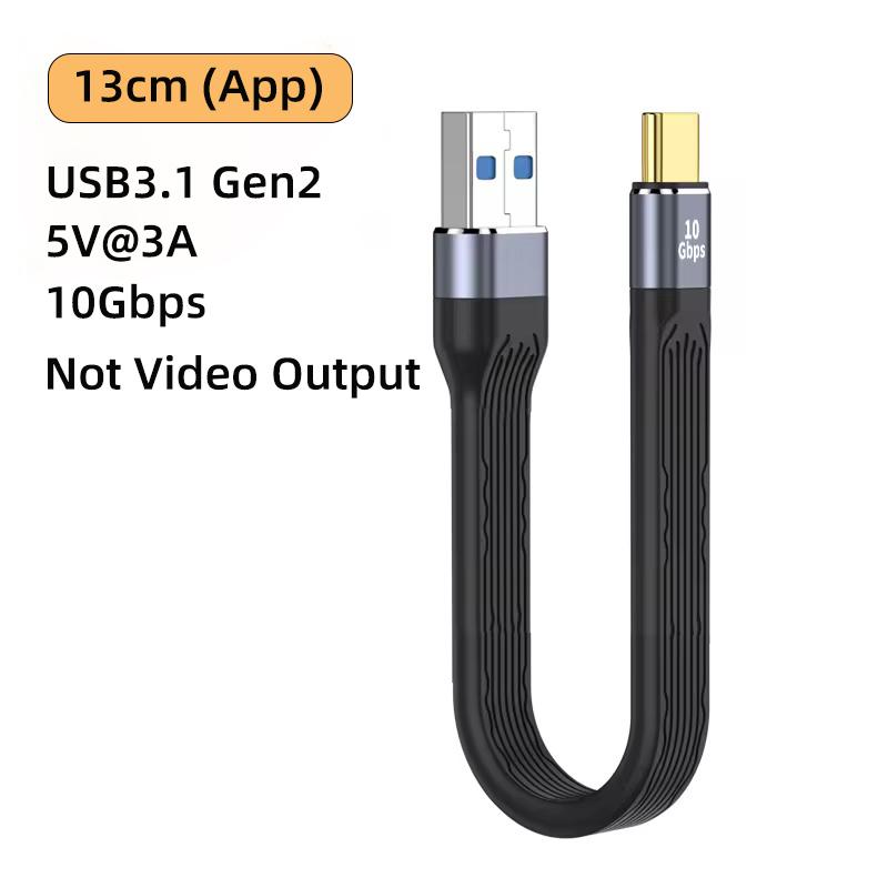 USB 4.0 Gen3 Data Cable PD 100W 5A Fast Charging USB C To Type C Cable Thunderbolt 3 4K@60Hz Cable USB Tipo C 40Gbps Data Cabel