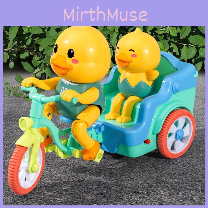 Baby Lernspielzeug Blinklicht Musik Soundeffekte Niedliche Ente Dreirad Für Kinder
