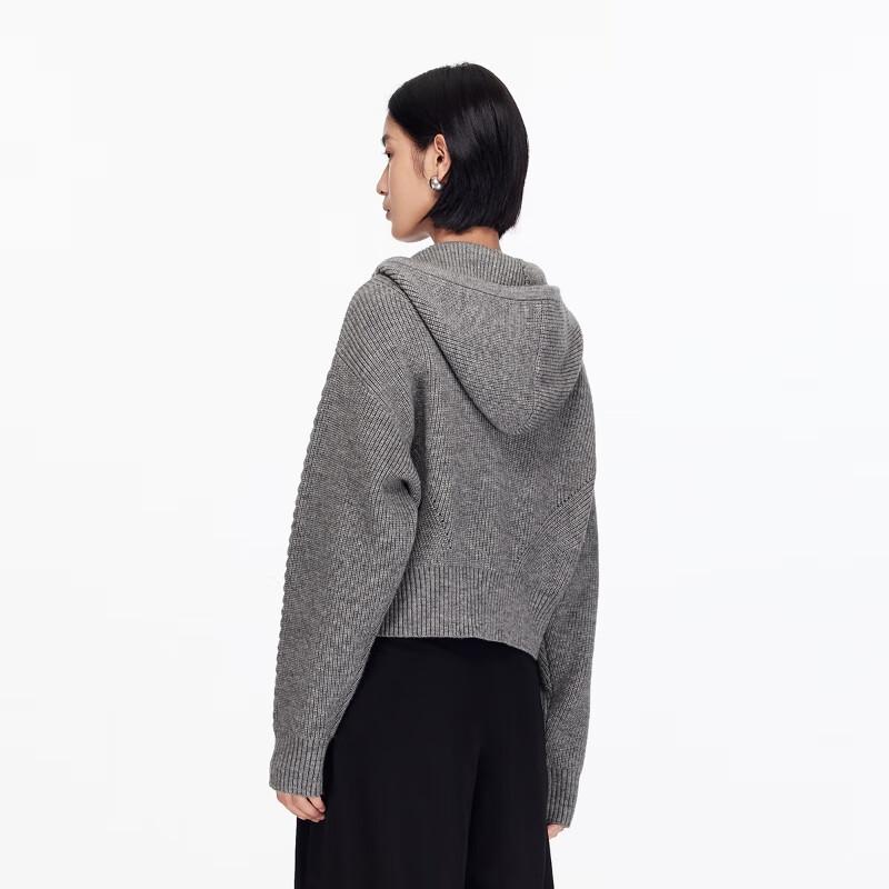 VEROMODA Women's Batwing Sleeve Hooded Cardigan