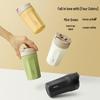 SUPOR Portable Insulated Coffee Mug with Straw