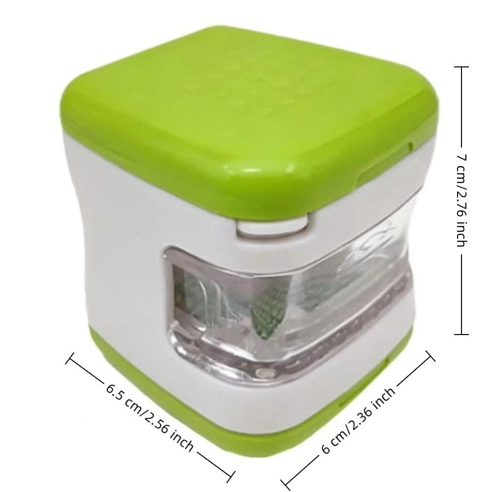 2 in 1 Double Sided Press Garlic Masher Portable Ginger Slicer Mini Garlic Press Cooking
