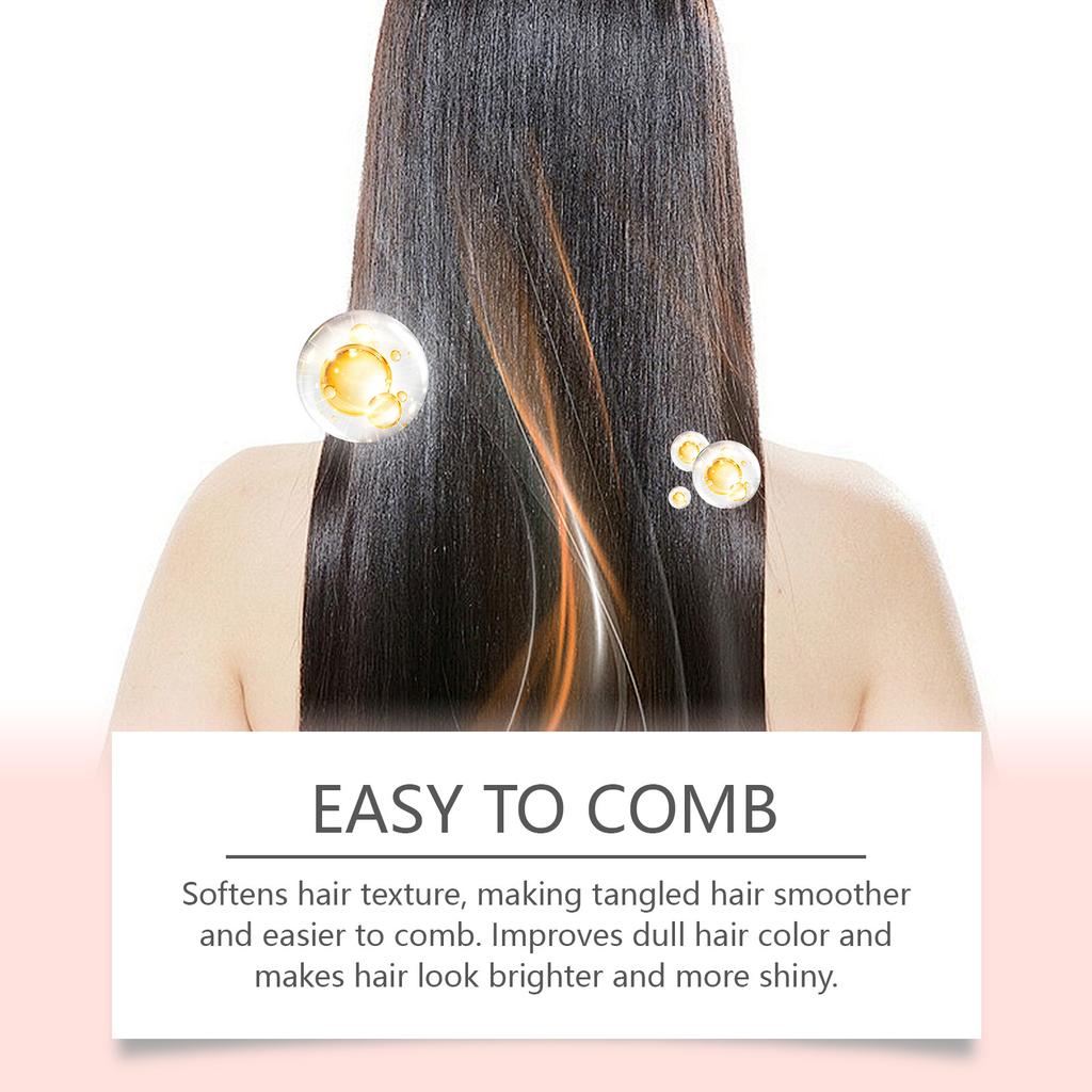 HOEGOA Honey Nourishing Hair Oil Scalp Care Essence nourishes the scalp, absorbs nutrients, and smoothes hair.