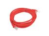 Lanberg UTP cat.6 patch cord 3m red