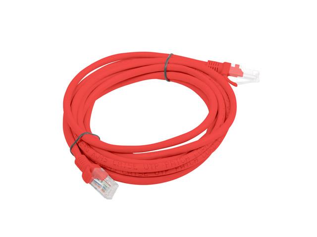 Lanberg UTP cat.6 patch cord 3m red