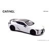 CARNEL 1/64 Lexus LC500 AVIATION 2021 White Nova Glass Flake (Finished Model) CN640043