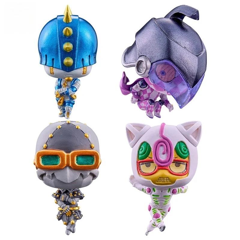 Japanese Edition JoJo's Bizarre Adventure Gashapon Toys Q Version Stand Figure Model Ornaments Toys