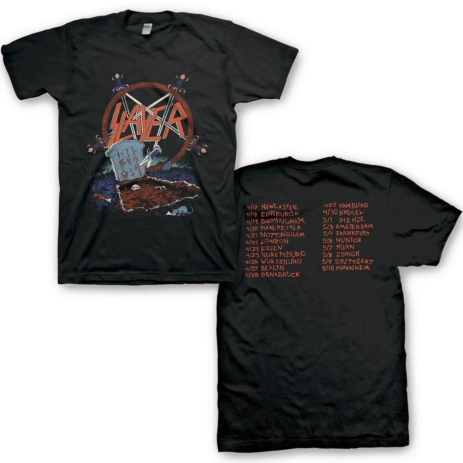SLAYER cd lgo OPEN GRAVE TOUR Official SHIRT 3XL New reign in blood mercy heaven S
