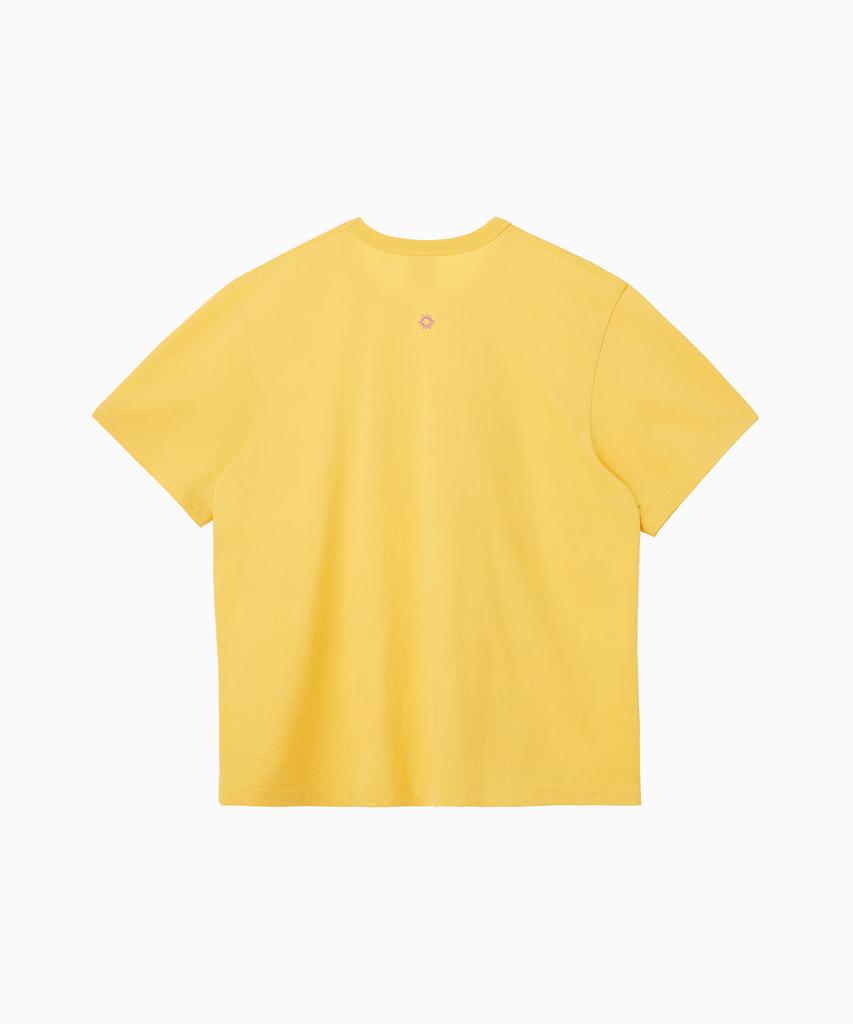 HELLO SUNRISE Hs Sunrise Bloom Tee_Yellow