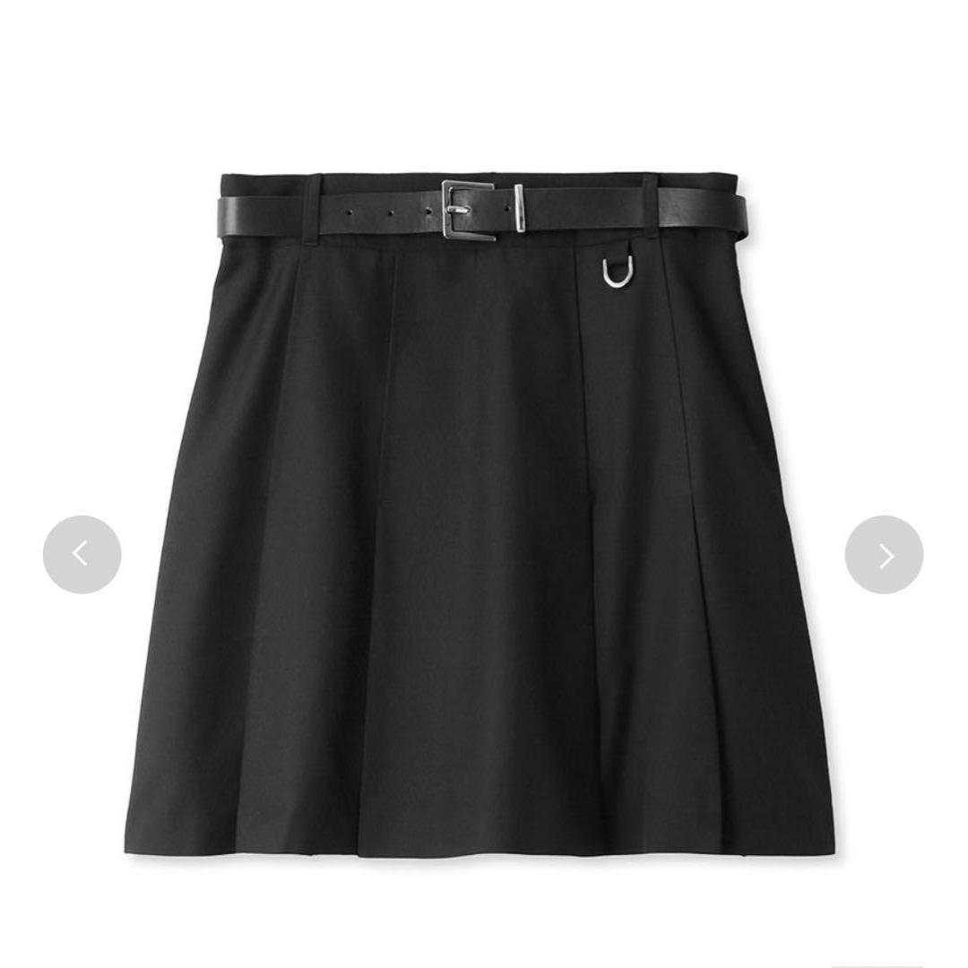 LILY BROWN Tuck pleated skirt shorts