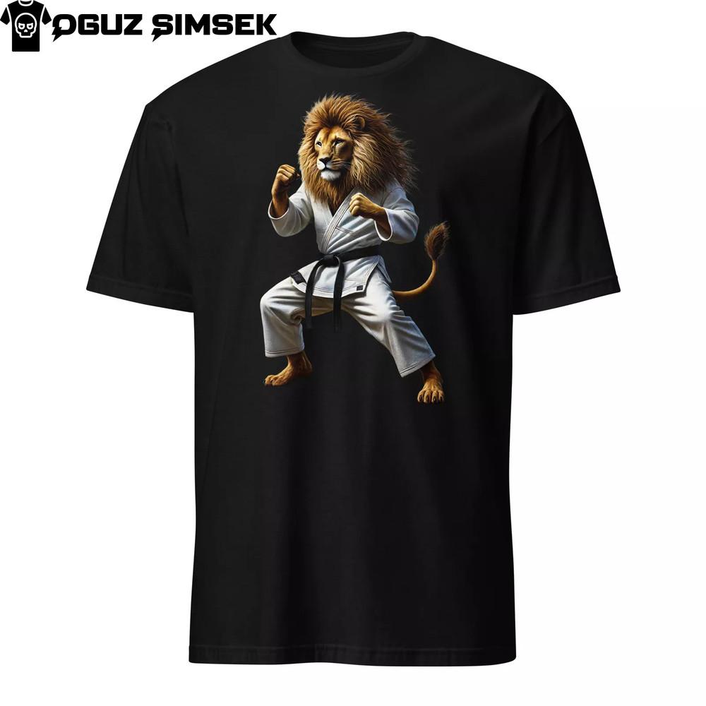 

Унисекс футболка Lion Martial Arts | Softstyle Gildan | Графика Каратэ Тхэквондо 2XL