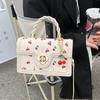 2024 Exquisite Small Bags Women New Fashion Versatile Messenger Bag Sweet Cherry Square Chains Crossbody Bags Wallet  Purse