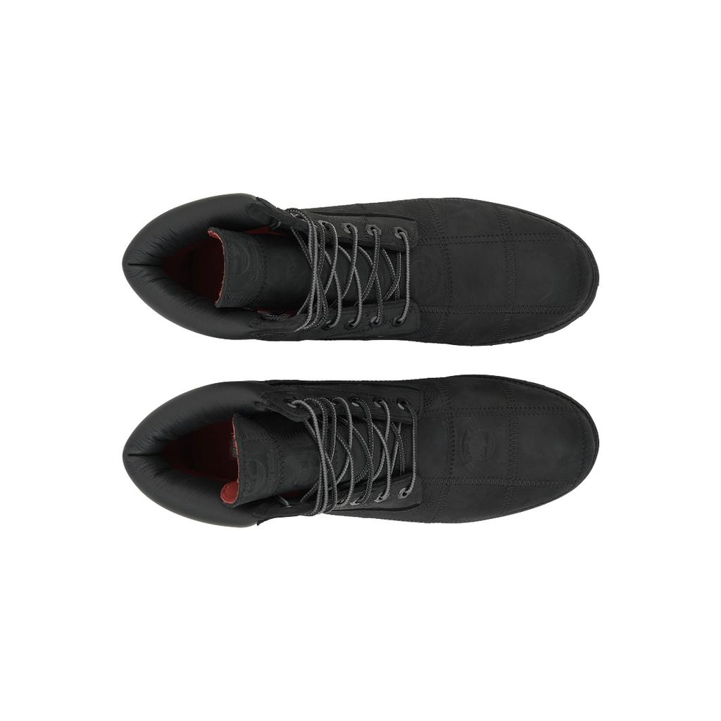 Supreme x Timberland 6 palcové prémiové voděodolné boty Patchwork - Černé unisex tenisky TB0A5TBZ-W05