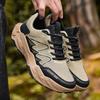 Men's shoes 2025 autumn new breathable casual non-slip sports shoes men's outdoor soft sole heightening running dad trendy shoes