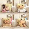 1pc Kana Higa Anime Characters Pillow Case Fashion Square Pillowcase Bedroom Sofa Room Ins Decoration Leisure