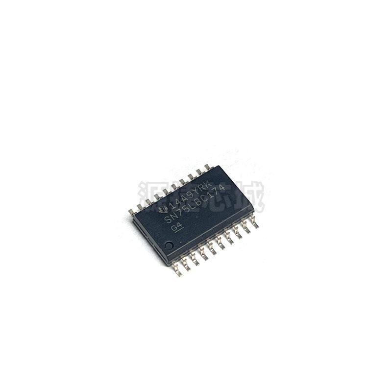 SN75LBC174DWR SOIC-20: Four-Channel Low-Power Differential Line Driver with Screen Print SN75LBC174.