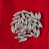 S999 Sterling Silver Rice Grain Pendant - Handmade DIY Jewelry Accessory