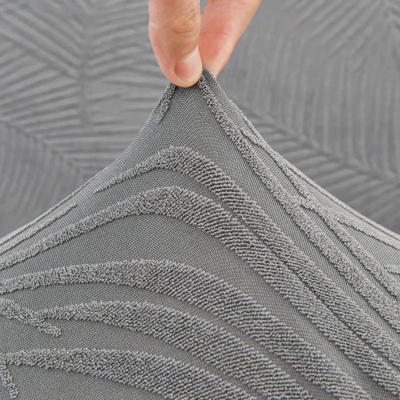 Water Repellent Woven Fabric Jacquard Sofa Protectors 1/2/3/4 Seats For Den Thickened Flexible L Shaped Sofa Furniture Cover Protector Removable