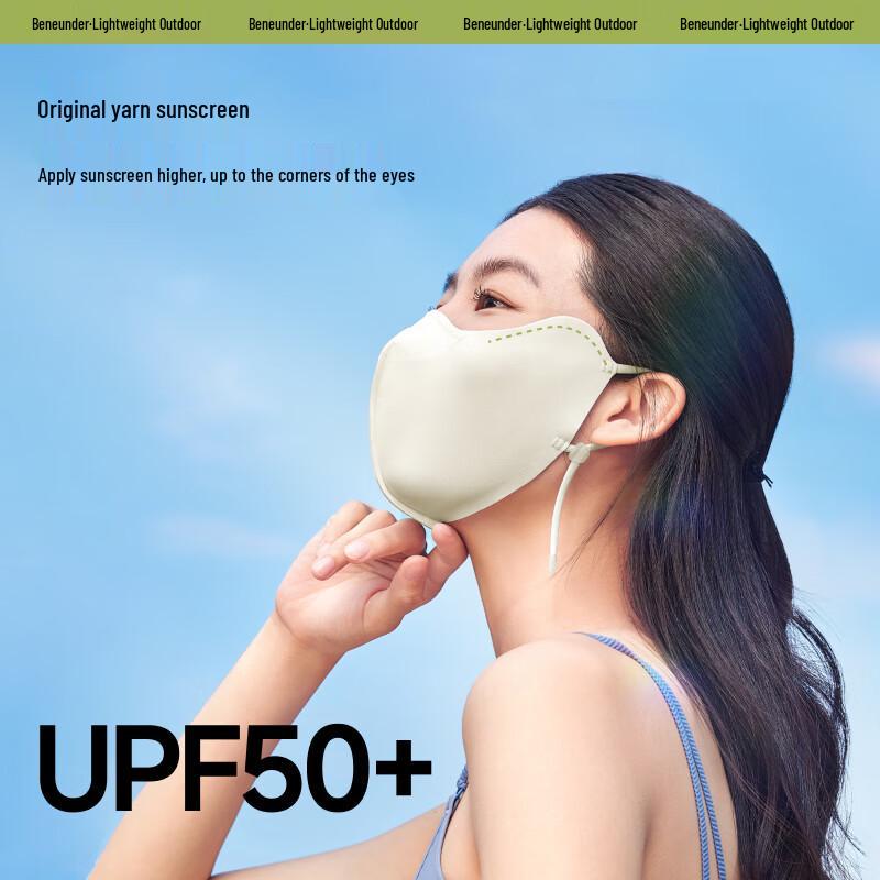 Beneunder Women's Ice Silk UV Protection Mask