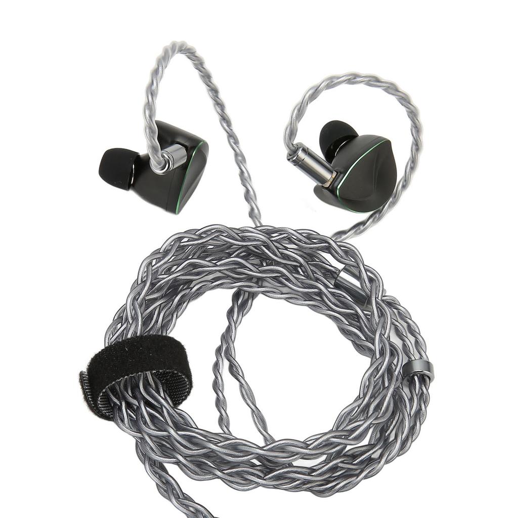 Kabelgebundene Ohrhörer 12mm Dynamischer Treiber 11.6mm PZT Knochenleitung HiFi Kopfhörer mit Abnehmbarem 0.78mm