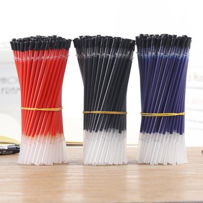 0,38 mm 10 buc/pungă Reîncărcare stilou cu cerneală cu gel Negru Albastru Roșu Papetarie școlară de birou