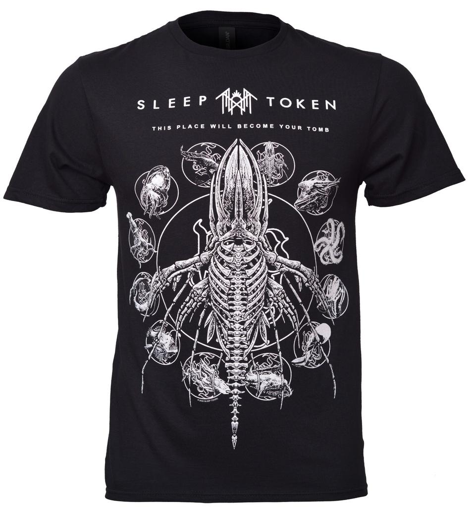 Sleep Token Tomb Whale T Shirt Official New