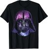 Star Wars Darth Vader Space Helmet Galaxy T-Shirt Men's Women's Tops Tee Tshirts