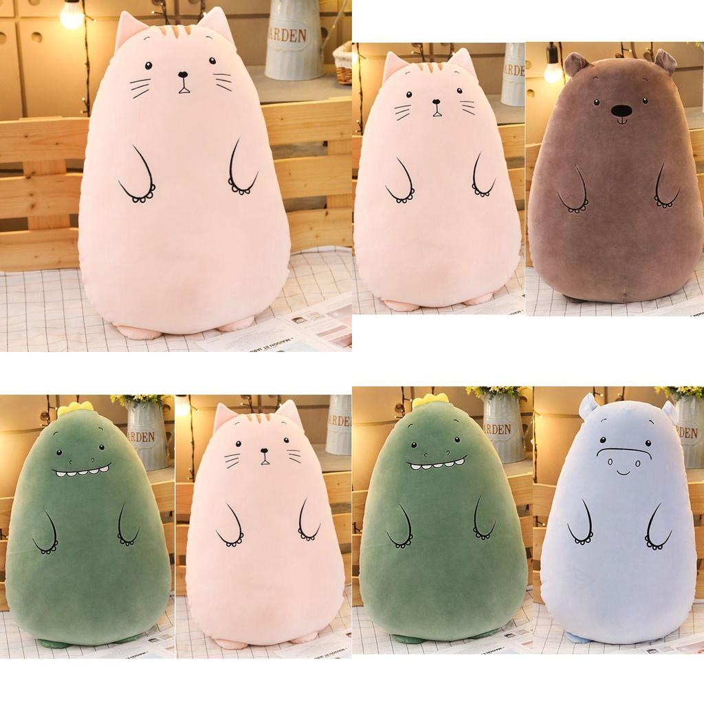 Stuffed Toys Stuff Toy Plush Plushie Dinosaur Bear Pillow Big Cat Pig Unicorn