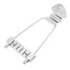 Guitar Trapeze Bridge 6 String Jazz Guitar Tailpiece Replacement Metal with Screws