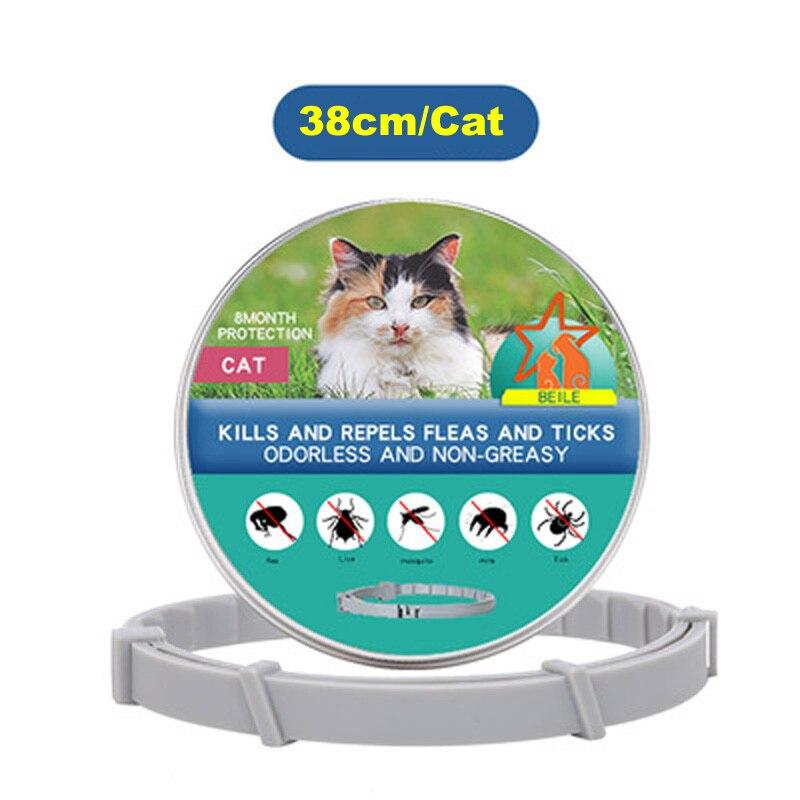 Buy 38cm 70cm Retractable Deworming Dog Cat Collar Anti Flea Ticks