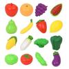 Oz Toy Fruit & Vegetable Play Set - 22 Piece Mesh Bag