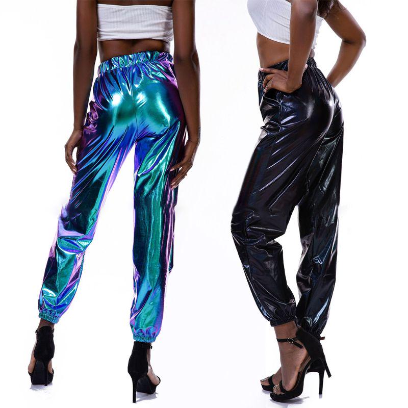 Buy Womens Glitter Metallic Jogger 