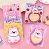 1 Piece Sticker Cute Kawaii Dopamine Dog Sticky Notes Notepad Memo Pads Office School Supplies Stationery